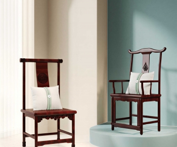 New Chinese Style Lounge Chair-ID:414643059