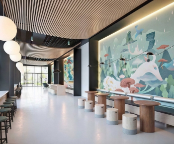 Modern Office Rest Area-ID:306725038