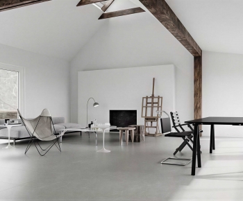 Modern A Living Room-ID:780719041