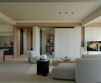 Modern A Living Room-ID:958755972