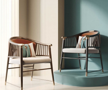 New Chinese Style Lounge Chair-ID:840508944