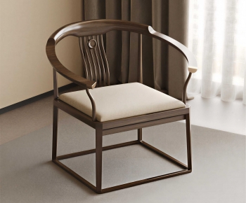 New Chinese Style Lounge Chair-ID:562360356