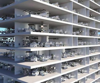 Modern Appearance Of Commercial Building-ID:586308961