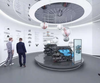 Modern Exhibition Hall-ID:144150367