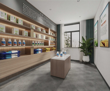 Modern Exhibition Hall-ID:395510247