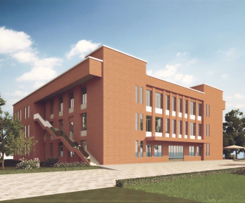 Modern School Building-ID:692219743