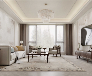 Modern A Living Room-ID:708827027