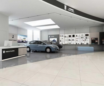 Modern Exhibition Hall-ID:237588988