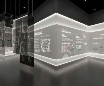 Modern Exhibition Hall-ID:417799959