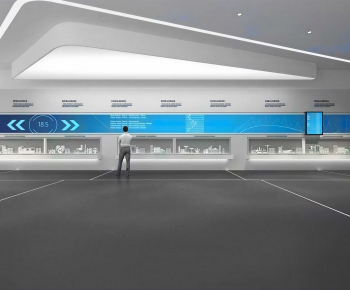 Modern Exhibition Hall-ID:835931061