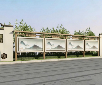 New Chinese Style Guide Board/bulletin Board-ID:277936948