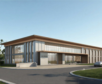 Modern Public Building-ID:403872977