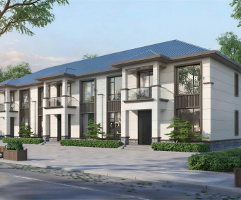 New Chinese Style Townhouse-ID:930529126