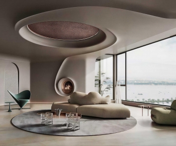 Modern A Living Room-ID:381242041