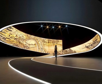 Modern Exhibition Hall-ID:260761024