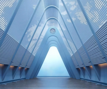 Modern Exhibition Hall-ID:847059018