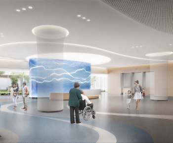 Modern Office Reception Desk-ID:583391907