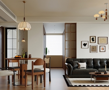 French Style A Living Room-ID:704689031