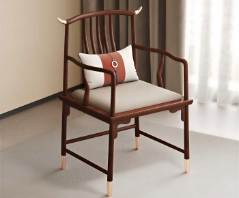 New Chinese Style Lounge Chair-ID:376360894