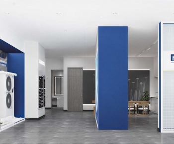 Modern Exhibition Hall-ID:444484003