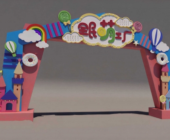 Modern Facade Element-ID:573211917