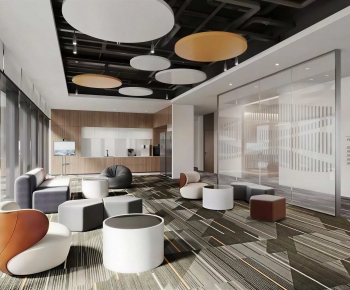 Modern Office Rest Area-ID:251956944