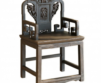 New Chinese Style Lounge Chair-ID:821393019