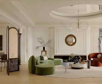 Modern A Living Room-ID:204463018