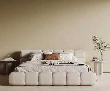 Modern Double Bed-ID:770312077