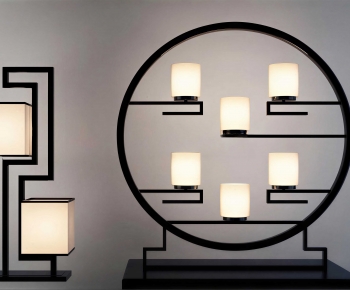 New Chinese Style Floor Lamp-ID:601002931