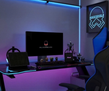 Modern Esports Tables And Chairs-ID:619584086