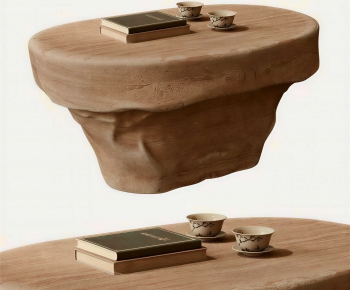 Wabi-sabi Style Coffee Table-ID:548983107