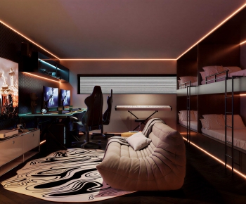 Modern Audiovisual Room-ID:917535078