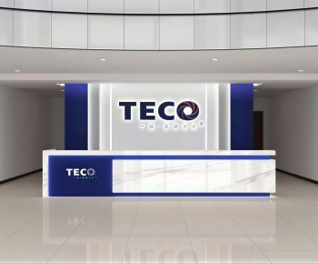 Modern Office Reception Desk-ID:397186047