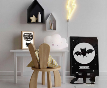 Modern Children's Table/chair-ID:395032887