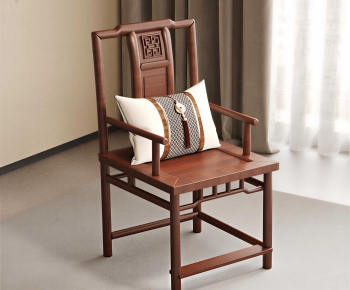 New Chinese Style Lounge Chair-ID:366809464