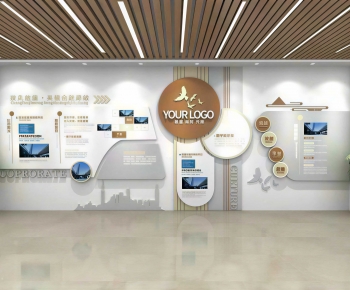 Modern Exhibition Hall-ID:338624008