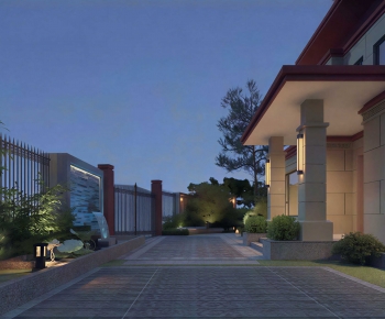 Modern Courtyard/landscape-ID:678271062