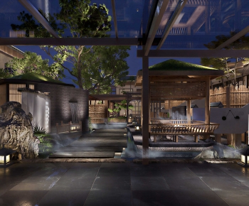New Chinese Style Courtyard/landscape-ID:515966895