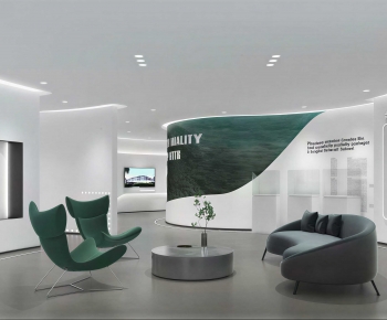 Modern Exhibition Hall-ID:731658938