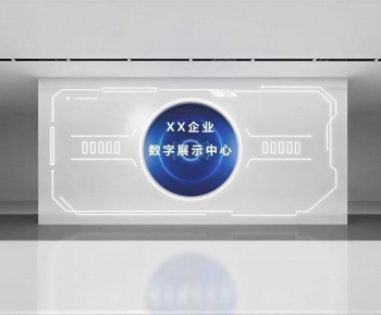 Modern Exhibition Hall-ID:755810981