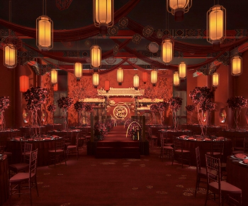 Chinese Style Banquet Hall-ID:291372069