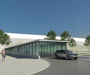 Modern Underground Parking Lot-ID:959039936