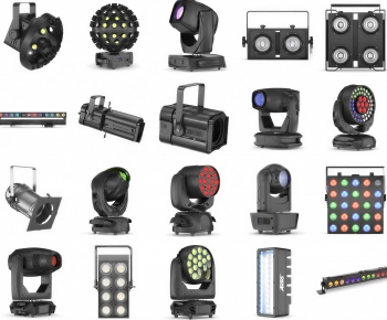 Modern Stage Lights-ID:418802987