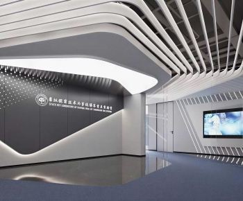 Modern Exhibition Hall-ID:149231067