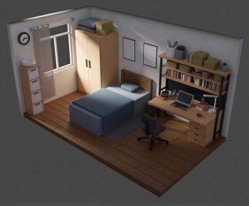 Modern Bedroom-ID:523452045