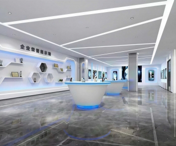 Modern Exhibition Hall-ID:864763028