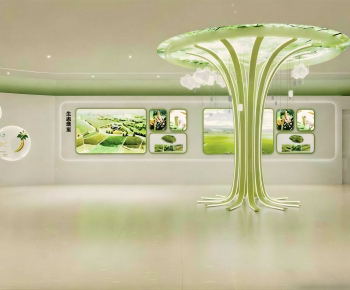 Modern Exhibition Hall-ID:754370933