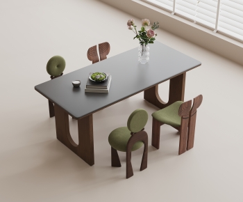 Modern Dining Table And Chairs-ID:275432113