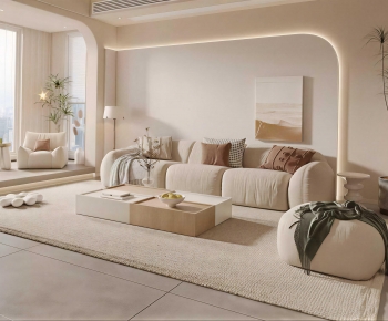 Modern A Living Room-ID:222635989